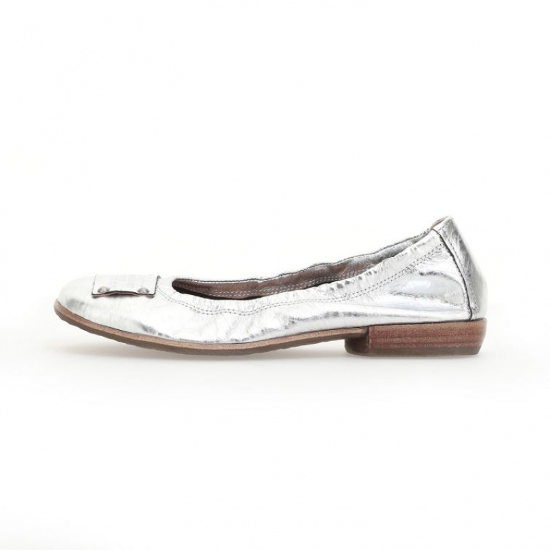 A.S.98 Zula flat shoes Argento | IT-TGD-923546