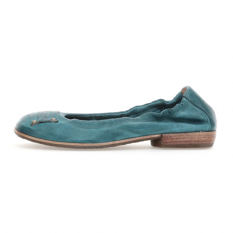 A.S.98 Zula flat shoes Verdi | IT-BMI-637204