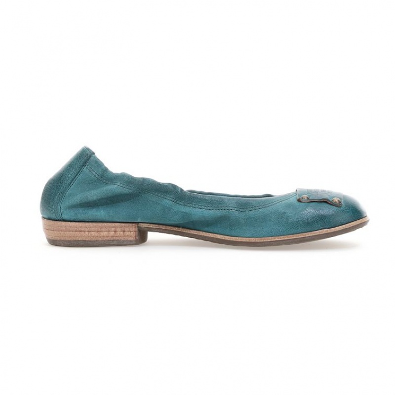 A.S.98 Zula flat shoes Verdi | IT-BMI-637204