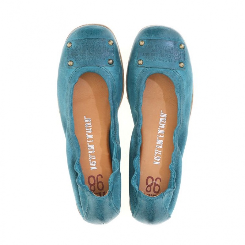 A.S.98 Zula flat shoes Verdi | IT-BMI-637204